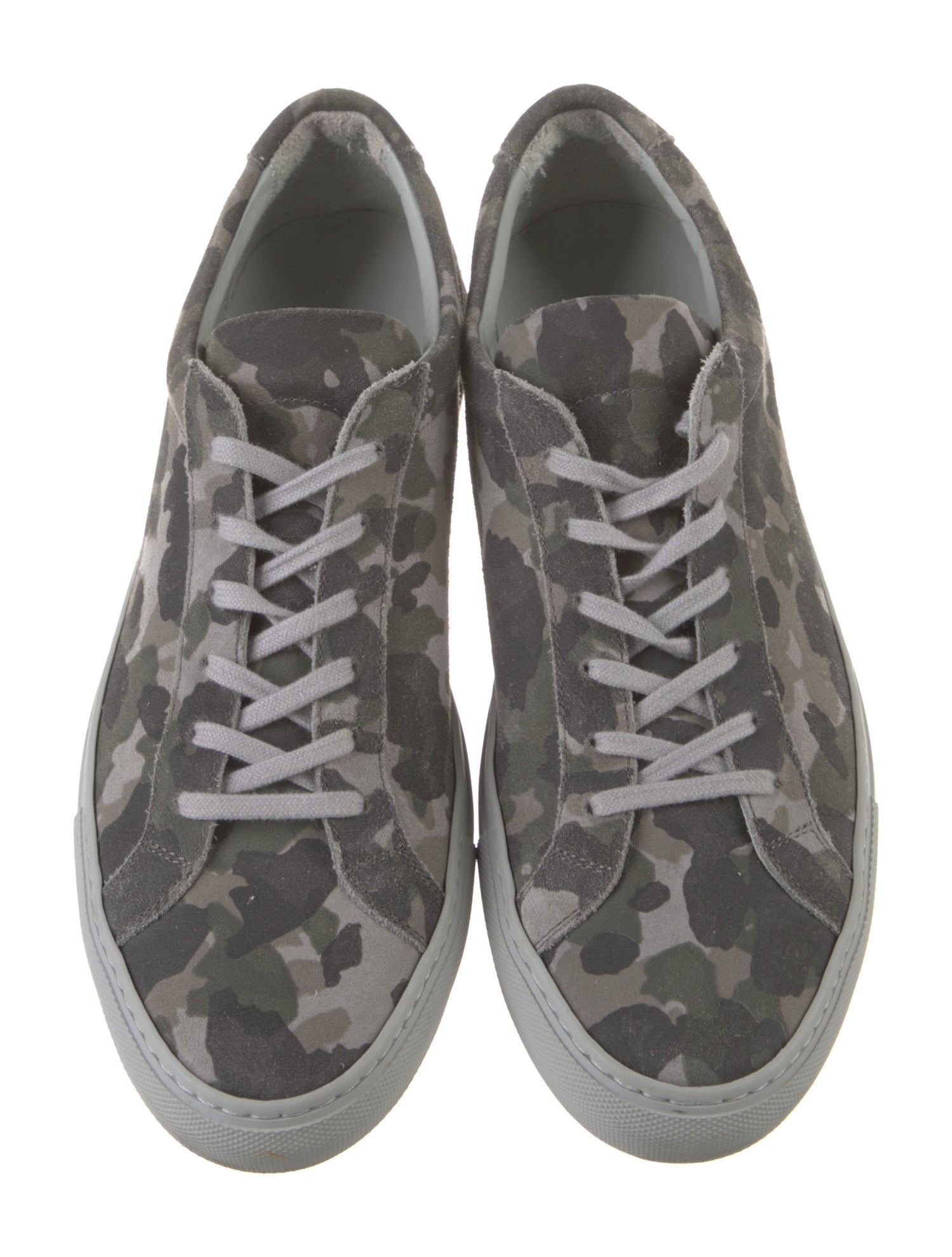 Common Projects Suede Printed Sneakers